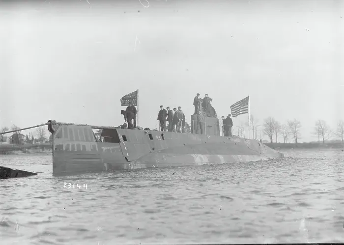 Framed Print : Largest submarine built for the United States Framed Print : Largest submarine built for the United States