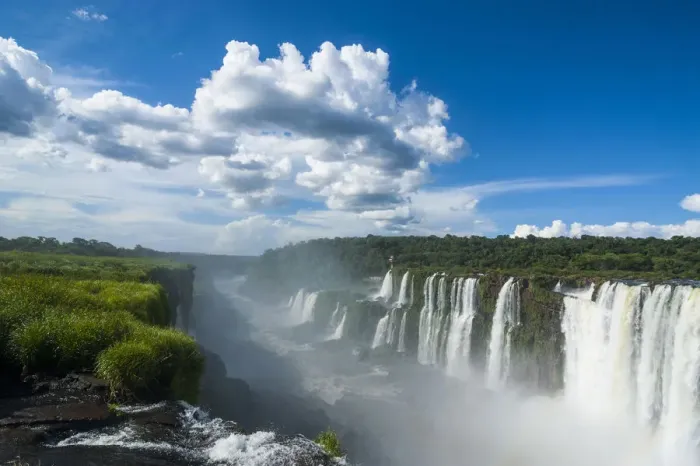 Framed Print : Largest waterfalls of Iguazu Falls, Argentina