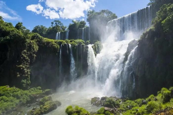 Framed Print : Largest waterfalls of Iguazu Falls, Argentina Framed Print : Largest waterfalls of Iguazu Falls, Argentina