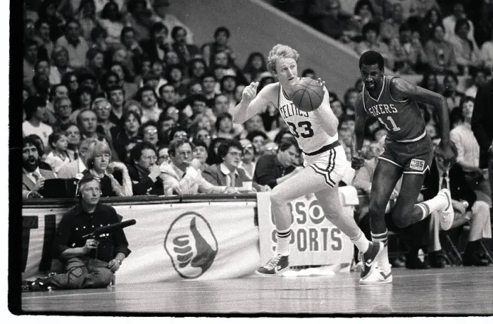 Framed Print : Larry Bird in Action Framed Print : Larry Bird in Action
