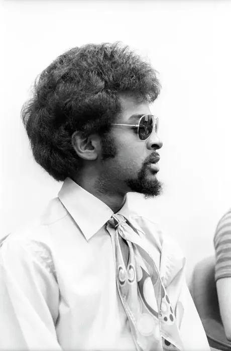 Framed Print : Larry Graham At CBS Studios Framed Print : Larry Graham At CBS Studios