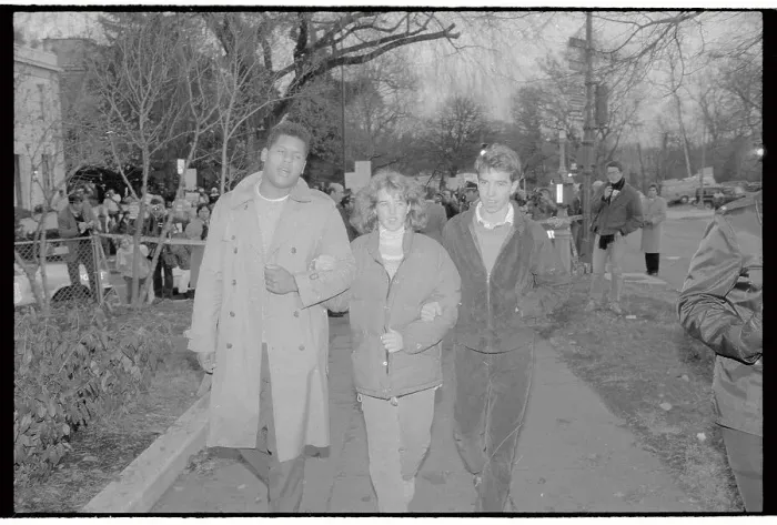 Framed Print : Late Robert F. Kennedy's Children Marching Towards Embassy Framed Print : Late Robert F. Kennedy's Children Marching Towards Embassy