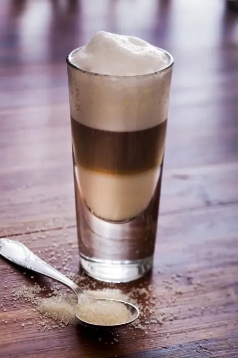Framed Print : Latte macchiato Framed Print : Latte macchiato