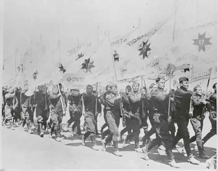 Framed Print : Latvian Military Marching Framed Print : Latvian Military Marching