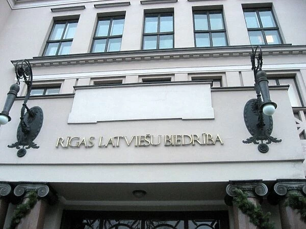 Latvian Society House, Riga, Latvia