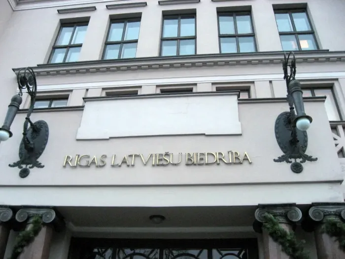 Framed Print : Latvian Society House, Riga, Latvia