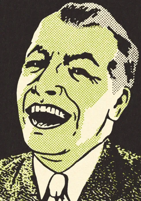 Framed Print : Laughing Man Framed Print : Laughing Man