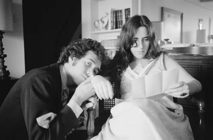 Framed Print : Laura Nyro & David Geffen Pals Framed Print : Laura Nyro & David Geffen Pals
