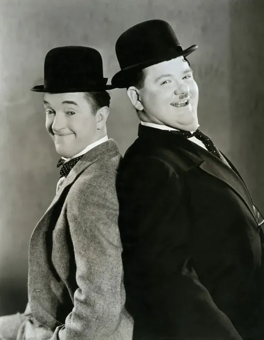 Framed Print : Laurel and Hardy Framed Print : Laurel and Hardy