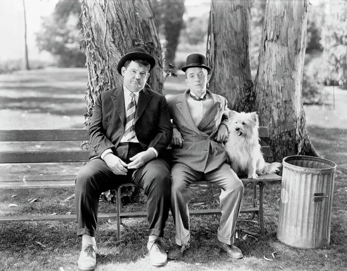 Framed Print : Laurel and Hardy Framed Print : Laurel and Hardy