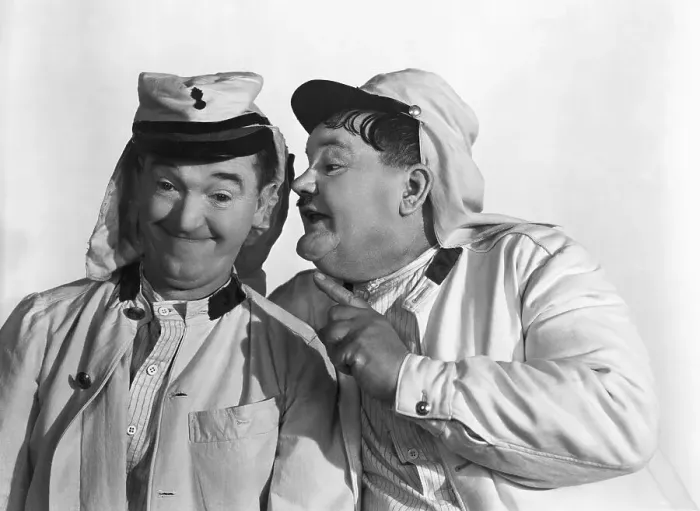 Framed Print : Laurel and Hardy as Foreign Legion Members Framed Print : Laurel and Hardy as Foreign Legion Members