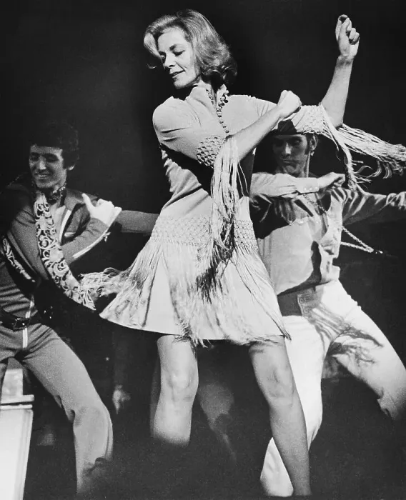 Framed Print : Lauren Bacall Dancing