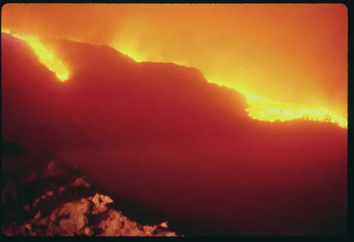 Framed Print : Lava Flowing from Mount Etna Framed Print : Lava Flowing from Mount Etna
