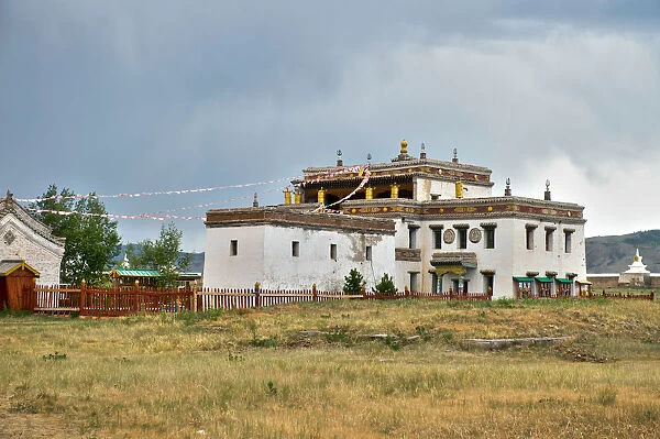 Laviran Temple at Erdene Zuu monastery at city of Karakorum of A-vAorkhangai Province Mongolia