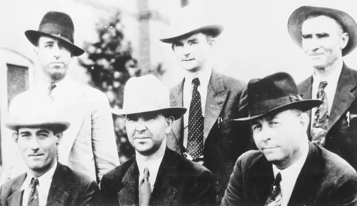 Framed Print : Law Enforcement Who Killed Bonnie and Clyde Framed Print : Law Enforcement Who Killed Bonnie and Clyde