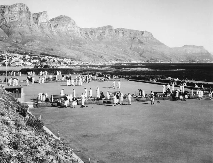 Framed Print : Lawn Bowling in Cape Town Framed Print : Lawn Bowling in Cape Town