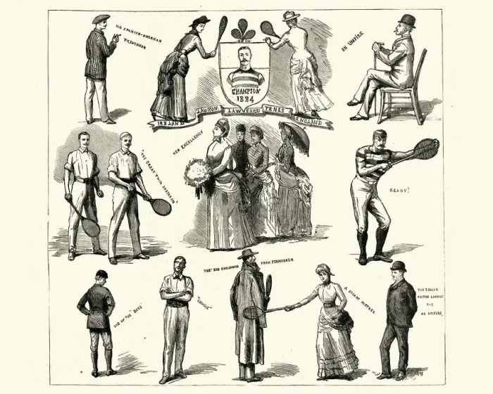 Framed Print : Lawn tennis meeting for the championship of Ireland at Dublin Framed Print : Lawn tennis meeting for the championship of Ireland at Dublin