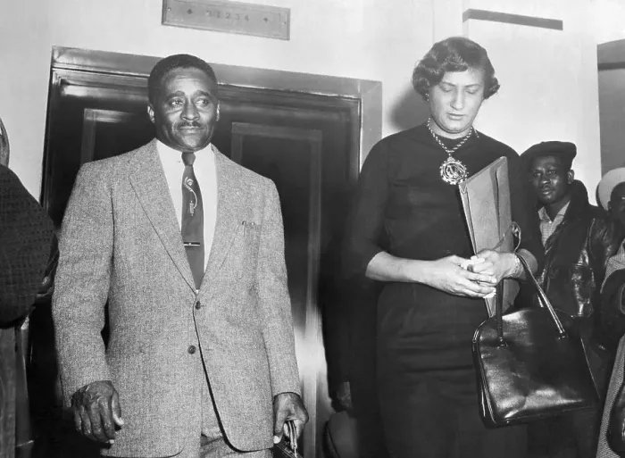 Framed Print : Lawyers Arthur Shores and Constance Motley Framed Print : Lawyers Arthur Shores and Constance Motley
