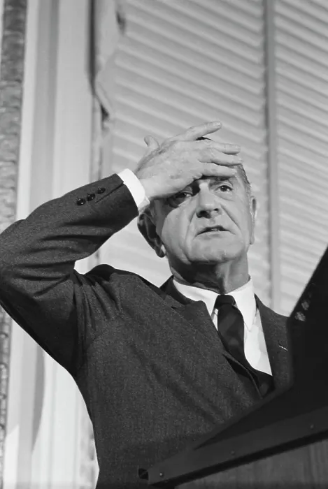 Framed Print : LBJ At The National Press Club, 1969 Framed Print : LBJ At The National Press Club, 1969