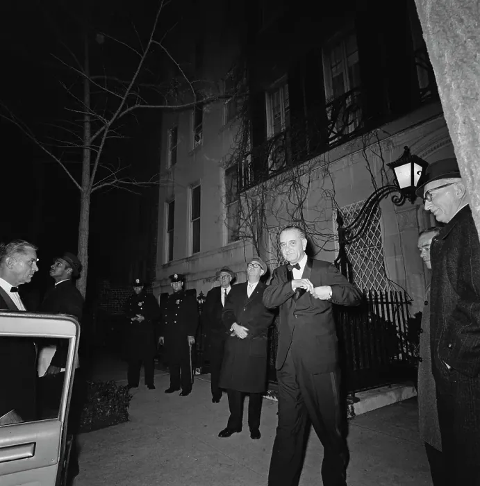 Framed Print : LBJ In NYC Framed Print : LBJ In NYC
