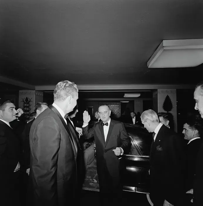 Framed Print : LBJ In NYC Framed Print : LBJ In NYC