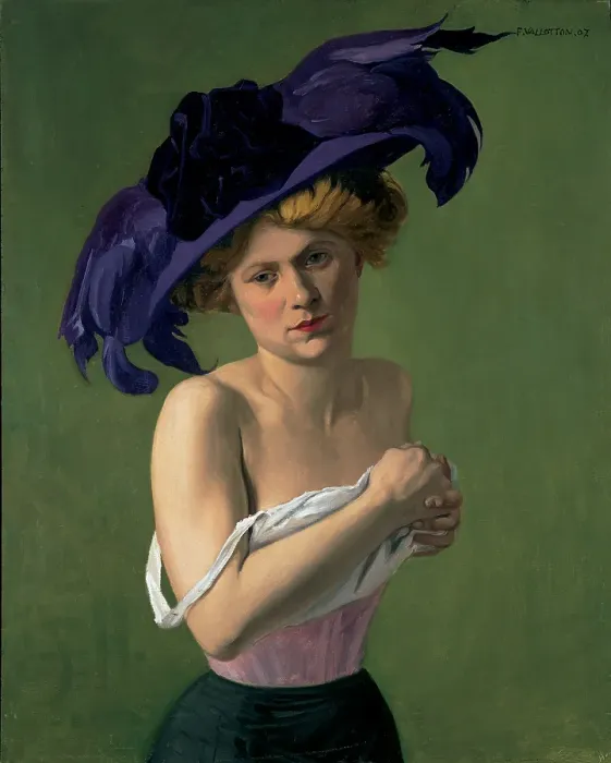 Framed Print : Le chapeau violet, 1907 Framed Print : Le chapeau violet, 1907
