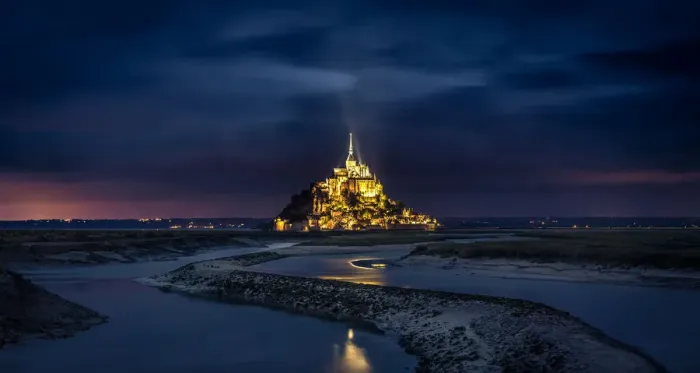 Framed Print : Le Mont Saint Michel, France Framed Print : Le Mont Saint Michel, France