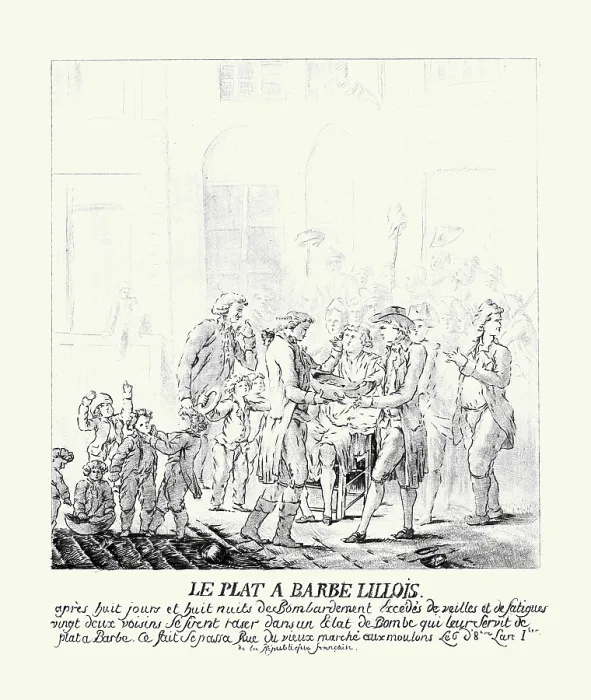 Framed Print : Le plat a barbe Lillois