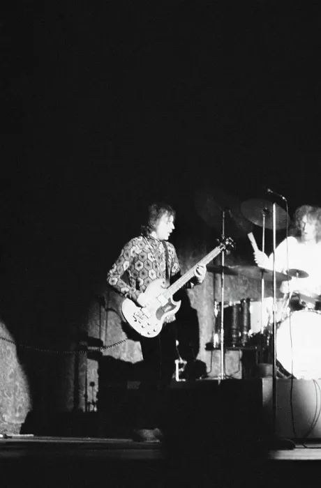 Framed Print : Cream. Lead singer and bass guitarist Jack Bruce Framed Print : Cream. Lead singer and bass guitarist Jack Bruce