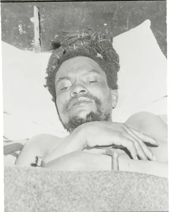 Framed Print : Leader Dedan Kimathi in Hospital Framed Print : Leader Dedan Kimathi in Hospital