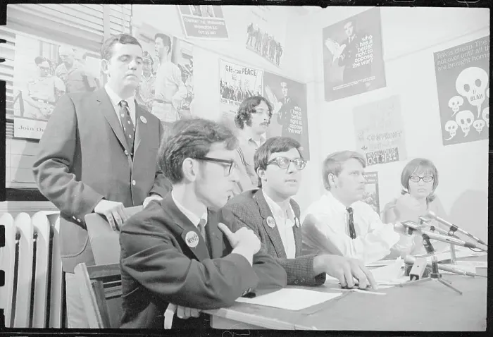Framed Print : Leaders Of Committee To End Vietnam War Framed Print : Leaders Of Committee To End Vietnam War