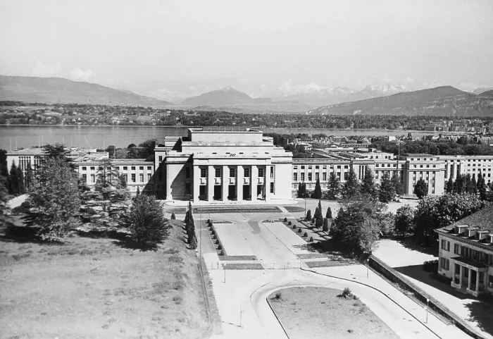 Framed Print : Former League of Nations Headquarters Framed Print : Former League of Nations Headquarters
