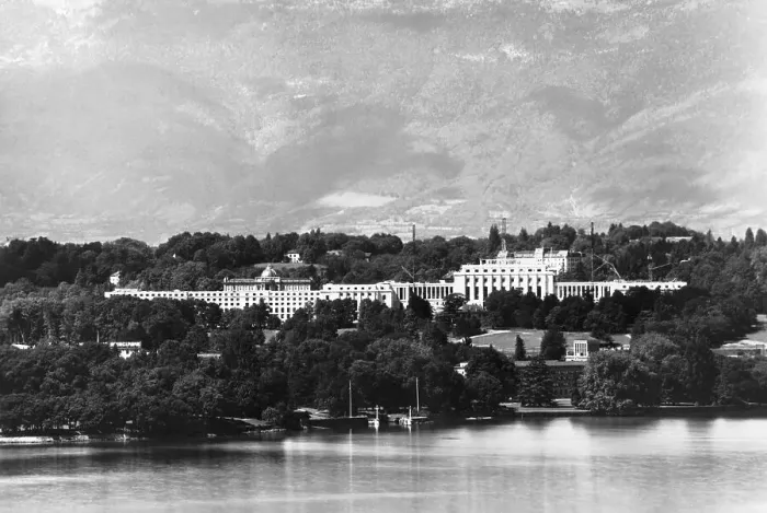 Framed Print : League of Nations Palace Framed Print : League of Nations Palace
