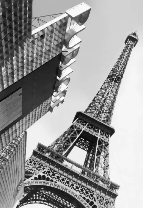 Framed Print : Leaning Eiffel Tower Framed Print : Leaning Eiffel Tower