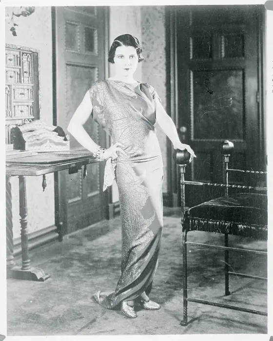 Framed Print : Leatrice Joy Modeling a Dinner Gown Framed Print : Leatrice Joy Modeling a Dinner Gown
