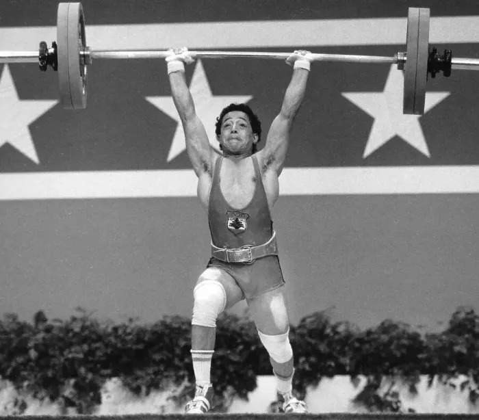 Framed Print : Lebanese Weightlifter Mahmoud Tarha Disqualified At Olympic Games Framed Print : Lebanese Weightlifter Mahmoud Tarha Disqualified At Olympic Games