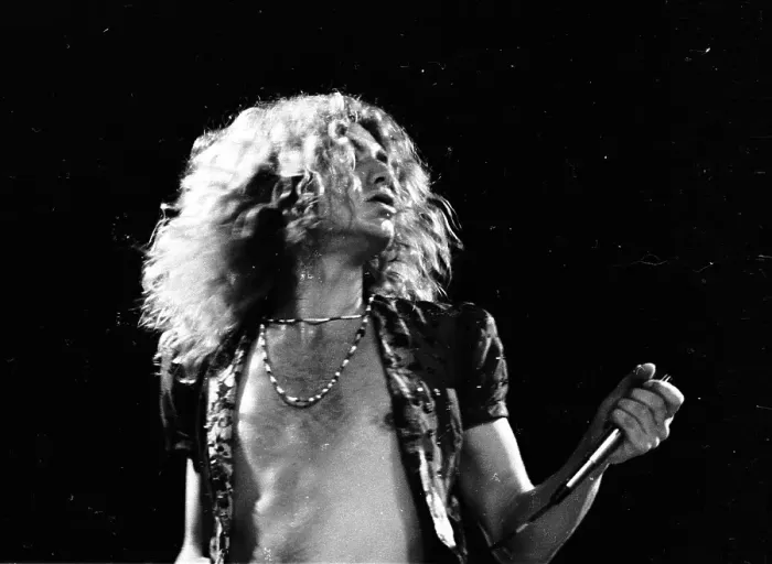 Framed Print : Led Zeppelin At The Forum Framed Print : Led Zeppelin At The Forum