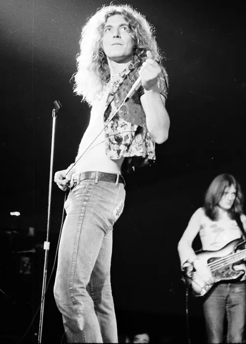 Framed Print : Led Zeppelin At The Forum Framed Print : Led Zeppelin At The Forum