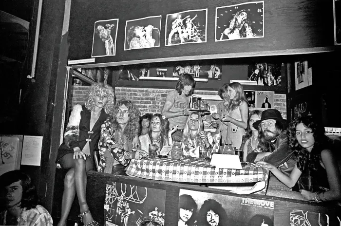 Framed Print : Led Zeppelin At Rodney's English Disco Framed Print : Led Zeppelin At Rodney's English Disco
