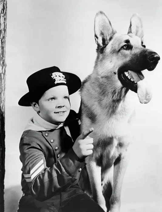 : Lee Aaker and Rin Tin Tin : Lee Aaker and Rin Tin Tin