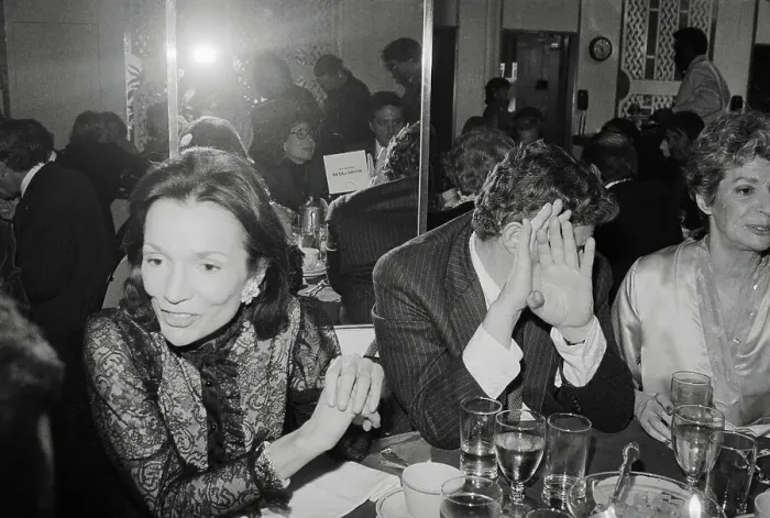Framed Print : Lee Radziwill Attending Party Framed Print : Lee Radziwill Attending Party
