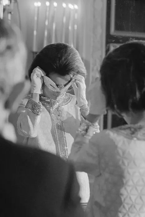 Framed Print : Lee Radziwill Covering her Face Framed Print : Lee Radziwill Covering her Face