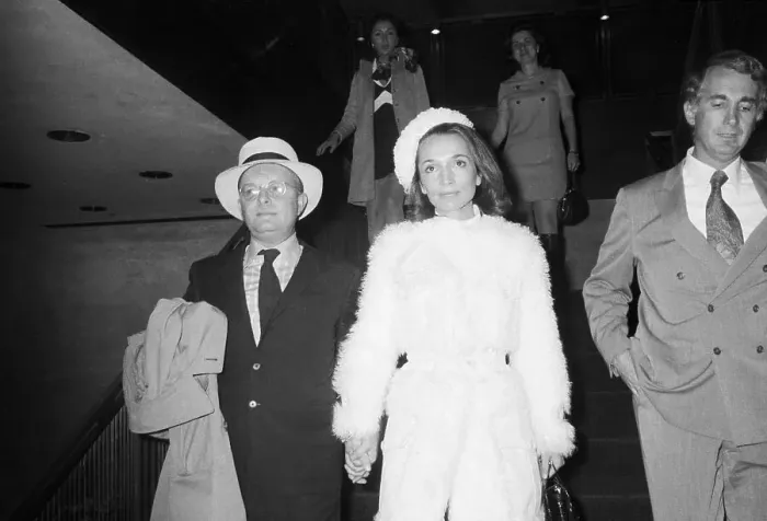 Framed Print : Lee Radziwill W / Truman Capote Framed Print : Lee Radziwill W / Truman Capote