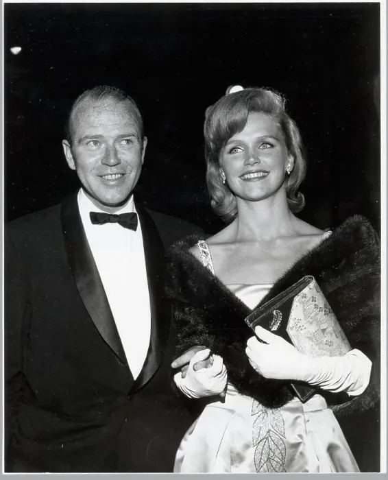 Framed Print : Lee Remick & Bill Colleran At Function Framed Print : Lee Remick & Bill Colleran At Function