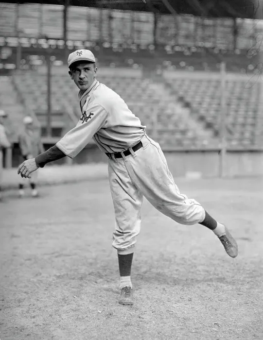 Framed Print : Left Handed Pitcher Carl Hubbell Framed Print : Left Handed Pitcher Carl Hubbell