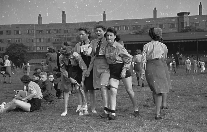 Framed Print : Three Legged Race Framed Print : Three Legged Race