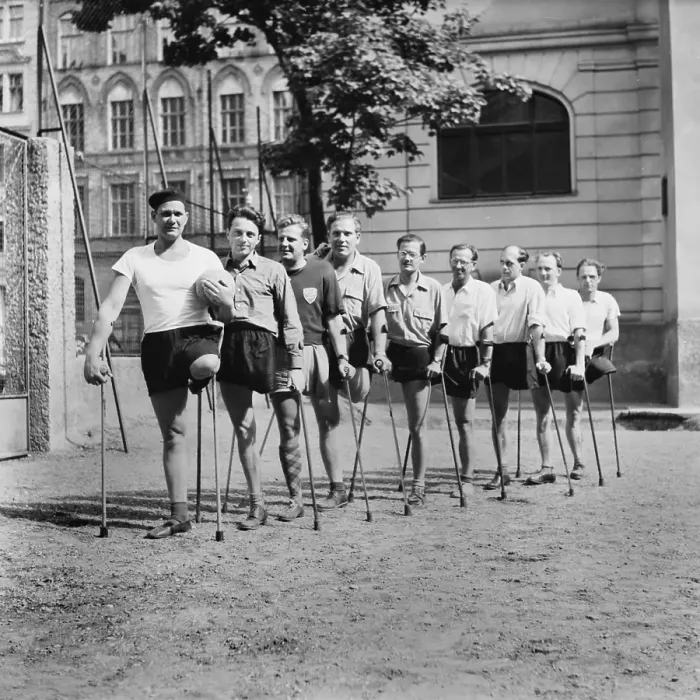 Framed Print : One Legged Soccer Club Framed Print : One Legged Soccer Club