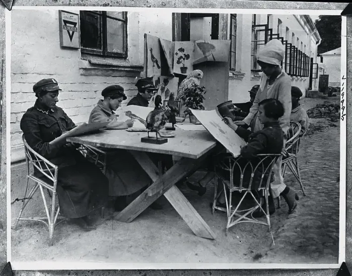 Framed Print : Legion of Polish Women Appreciating Art