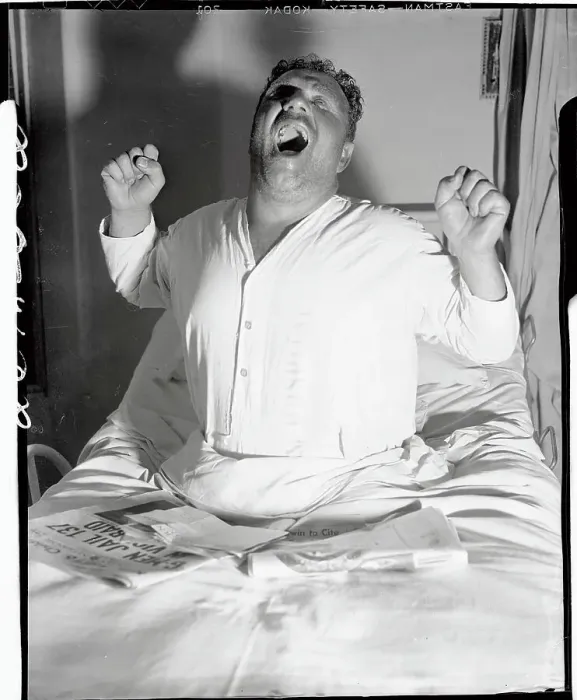 Framed Print : Legless Swimmer Charles Zimmy Zebelman Waking Up Framed Print : Legless Swimmer Charles Zimmy Zebelman Waking Up