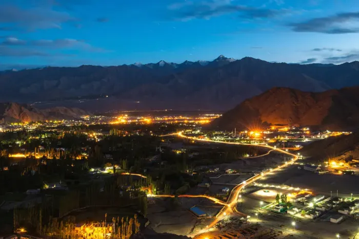 Framed Print : Leh city